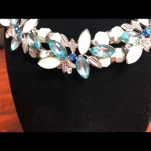 Beautiful blue vintage necklace